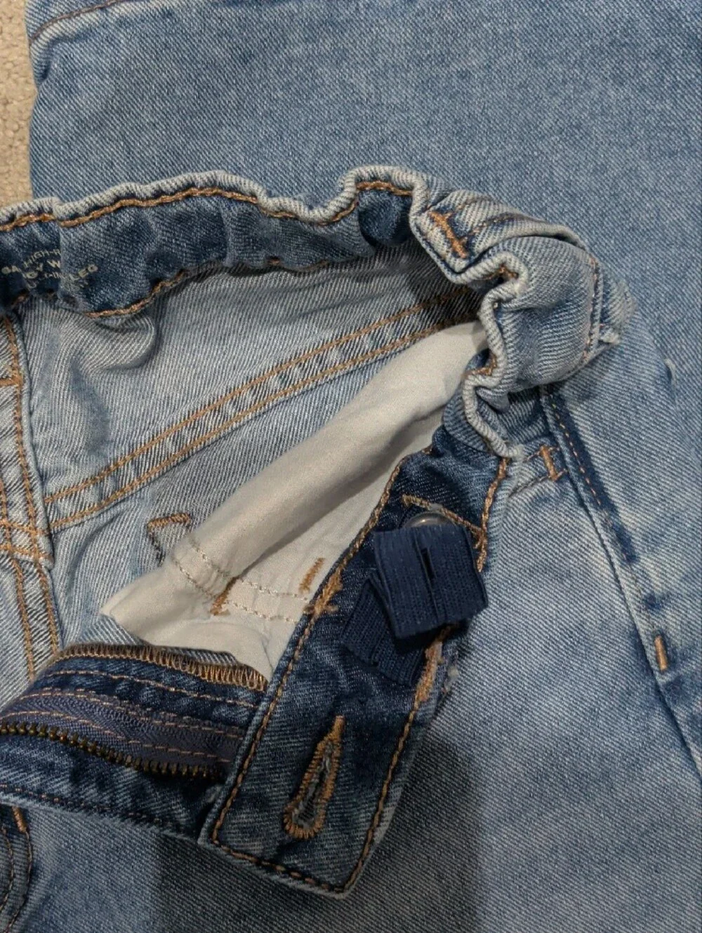 Wide Leg Girls Jeans